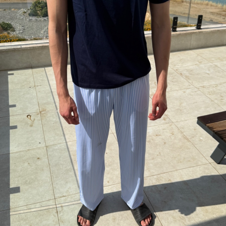 Nobility's striped pants