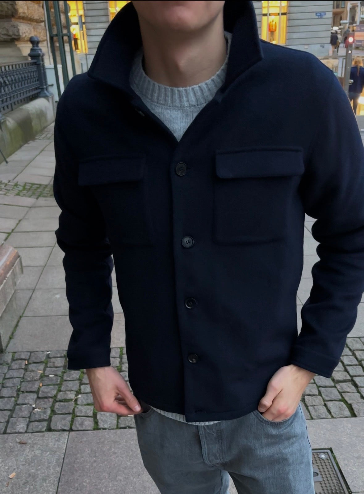 Varenne Wool Overshirt