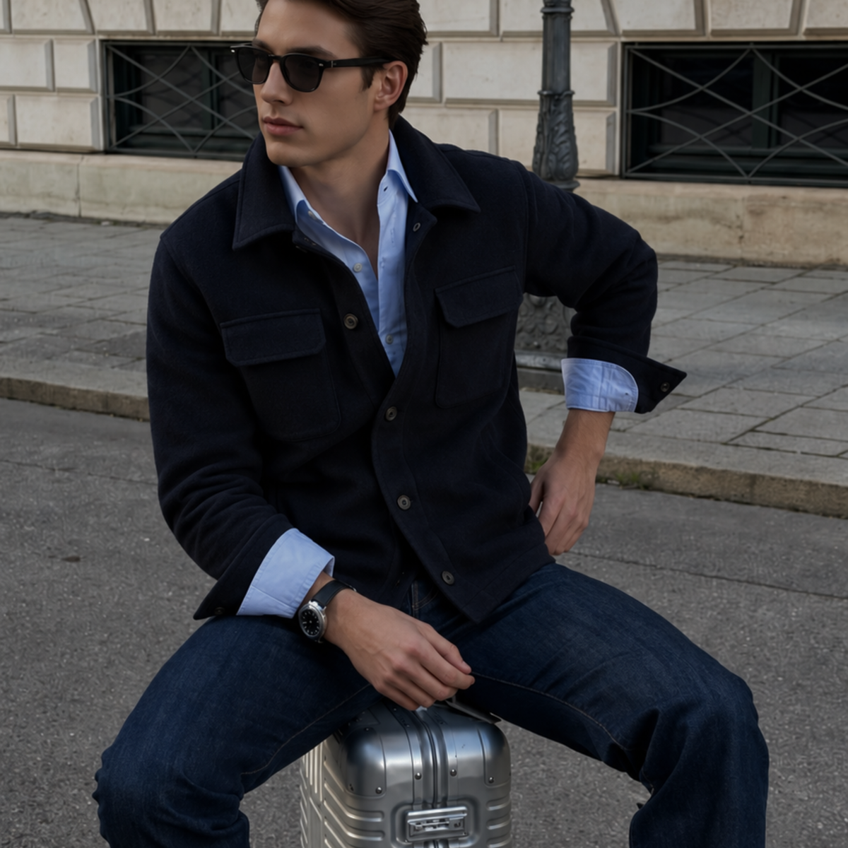 Varenne Wool Overshirt