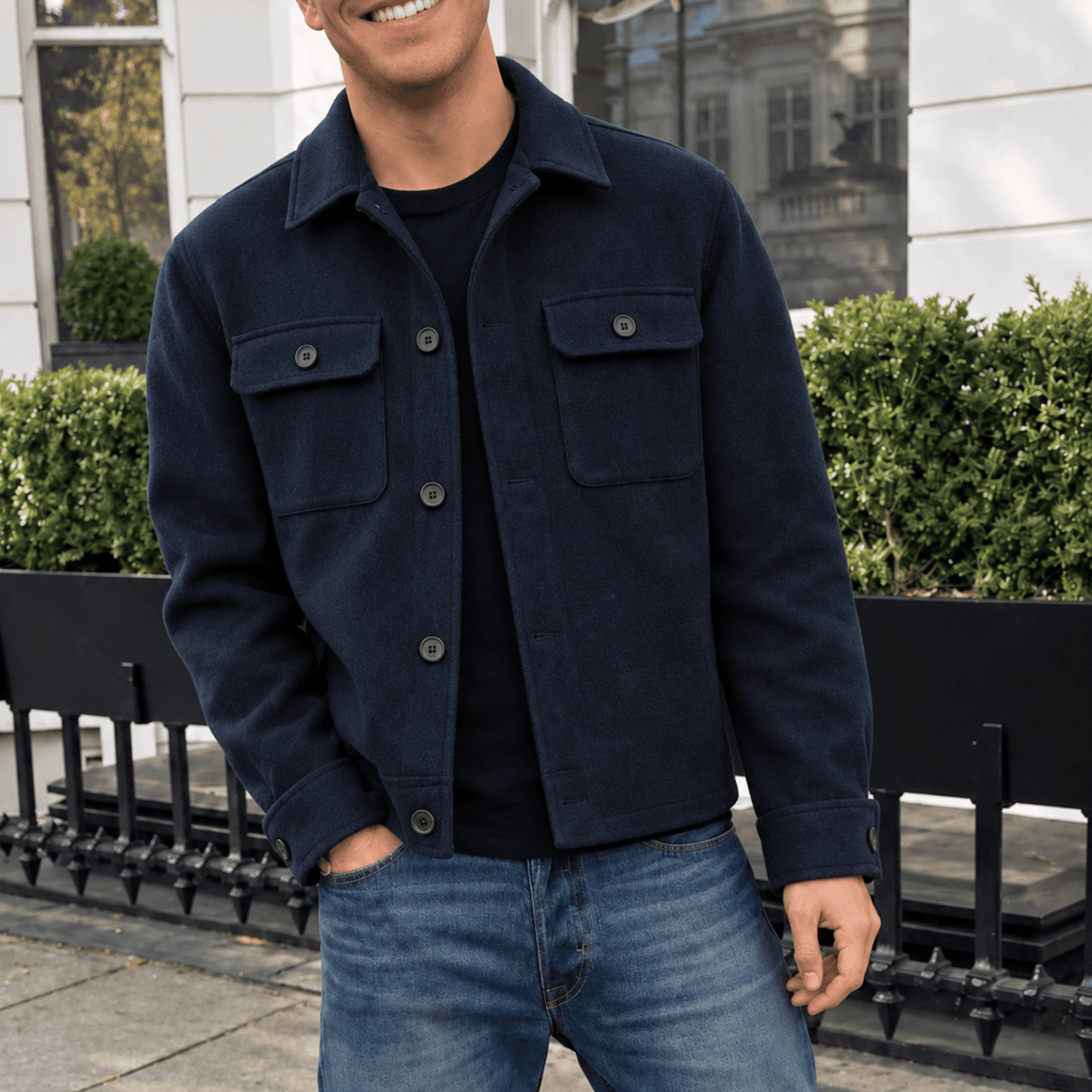 Wool Overshirt